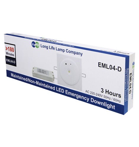 3w LED Emergency Down Light IP20 EML04 - D - PanelHut Free Delivery on all orders