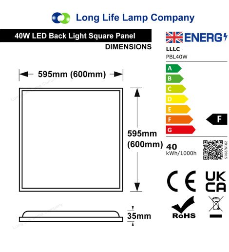 40W Dimmable Backlight Heat Sink Ceiling Panel Light 600 x 600 6500k Cool White Recessed - PanelHut Free Delivery on all orders