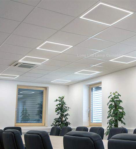 40w LED 600 x 600 Edge Lit Border Recessed Ceiling Light 6500k Cool White - PanelHut Free Delivery on all orders