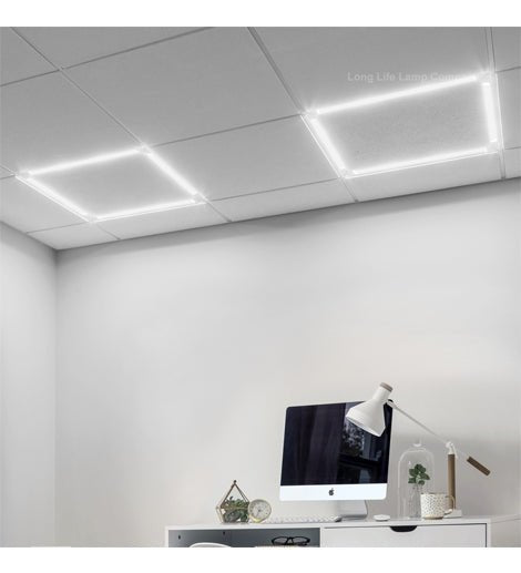 40w LED 600 x 600 Edge Lit Border Recessed Ceiling Light Cool White AP01 - PanelHut Free Delivery on all orders