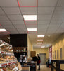 40w LED 600 x 600 Edge Lit Border Recessed Ceiling Light RED - PanelHut Free Delivery on all orders