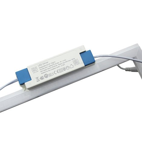 40w LED 600 x 600 Edge Lit Border Recessed Ceiling Light RED - PanelHut Free Delivery on all orders