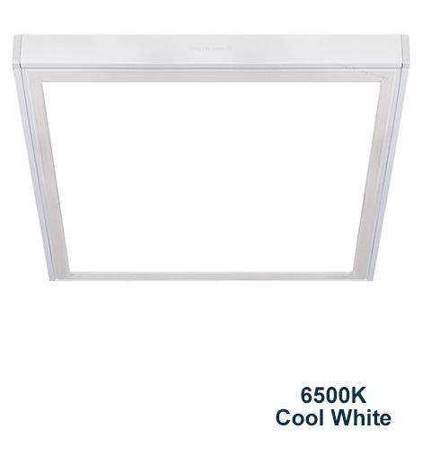 40w LED 600x600 Square Panel 6500K Cool White SURFACE MOUNT - PanelHut Free Delivery on all orders