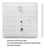 40w LED Panel 600 x 600 Recessed Ceiling Light 6500K 25 Sections Back Lit - PanelHut Free Delivery on all orders