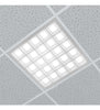 40w LED Panel 600 x 600 Recessed Ceiling Light 6500K 25 Sections Back Lit - PanelHut Free Delivery on all orders