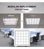 40w LED Panel 600 x 600 Recessed Ceiling Light 6500K 25 Sections Back Lit - PanelHut Free Delivery on all orders