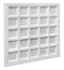 40w LED Panel 600 x 600 Recessed Ceiling Light 6500K 25 Sections Back Lit - PanelHut Free Delivery on all orders