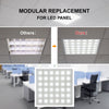 40w LED Panel 600 x 600 Recessed Ceiling Light 6500K 36 Sections - PanelHut Free Delivery on all orders
