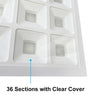 40w LED Panel 600 x 600 Recessed Ceiling Light 6500K 36 Sections - PanelHut Free Delivery on all orders