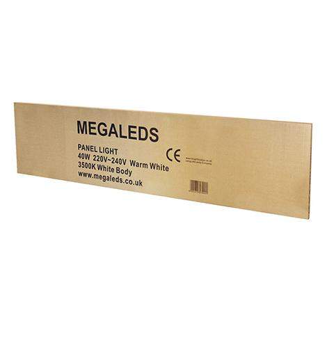 40w Recessed Ceiling LED Panel 3500k Warm White 1200 x 300 - PanelHut Free Delivery on all orders