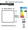 40w Recessed Ceiling LED Sky Panel 600 x 600 - PanelHut Free Delivery on all orders