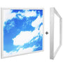 40w Surface Mount Ceiling LED Sky Panel White Frame 600 x 600 - PanelHut Free Delivery on all orders