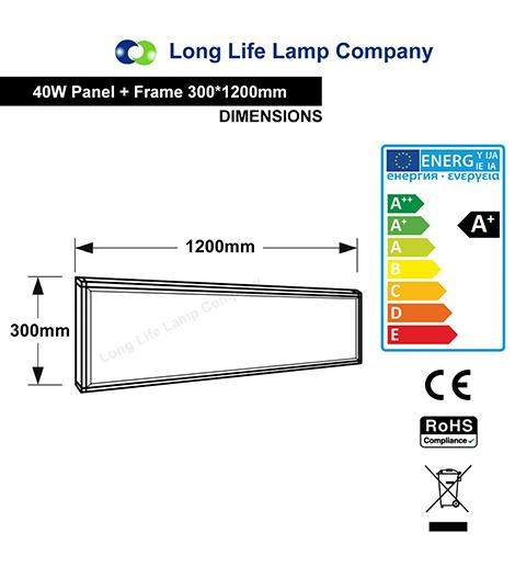 40w Surface Mount LED Panel 3500K Warm White Light 1200 x 300 - PanelHut Free Delivery on all orders