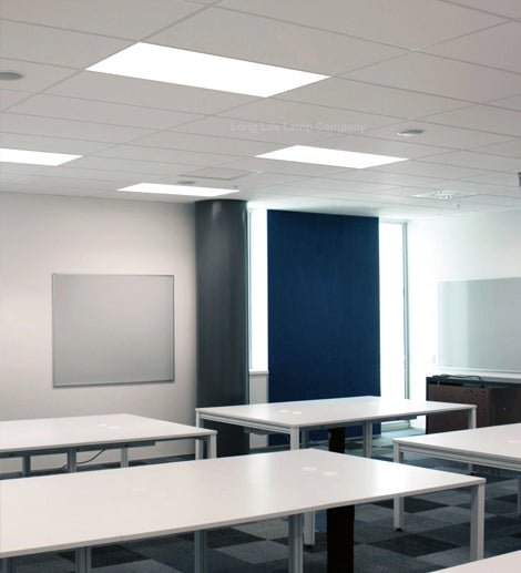 48W Dimmable Backlight Heat Sink Ceiling Panel Light 600 x 600 6500k Cool White Recessed - PanelHut Free Delivery on all orders