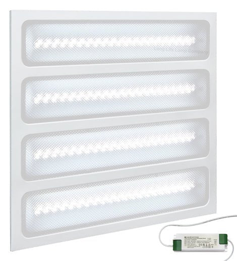 48w Dimmable LED Panel 600 x 600 Ceiling Light 6500k Recessed 4 Sections Back Light - PanelHut Free Delivery on all orders