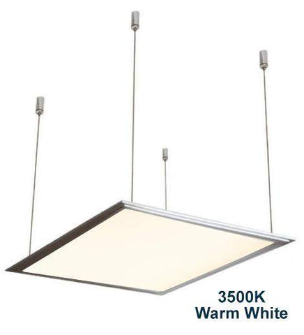 48w Hanging Ceiling LED Panel 3000K Warm White 600 x 600 - PanelHut Free Delivery on all orders
