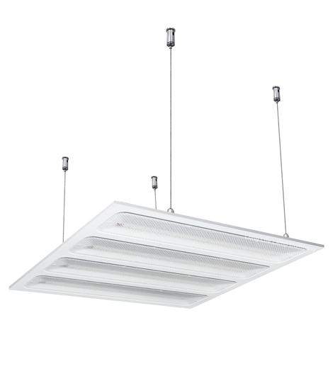 48w Hanging LED Panel 600 x 600 Ceiling Light 6500k 4 Sections Back Light - PanelHut Free Delivery on all orders