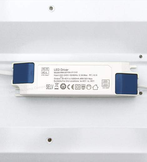 48w Hanging LED Panel 600 x 600 Ceiling Light 6500k 4 Sections Back Light - PanelHut Free Delivery on all orders