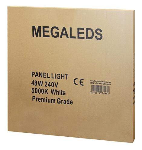 48w LED Ceiling Panel 5000K Neutral White 600x600 - PanelHut Free Delivery on all orders