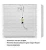 48W LED Panel 600 x 600 Recessed Ceiling Light 6500k 5000 Lumen Back Lit CBL48W - PanelHut Free Delivery on all orders