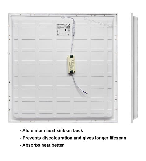 48W LED Panel 600 x 600 Recessed Ceiling Light 6500k 5000 Lumen Back Lit CBL48W - PanelHut Free Delivery on all orders