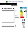48w LED Recessed Ceiling Panel 6000K Cool White 600x600 - PanelHut Free Delivery on all orders