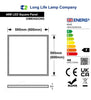 48w Recessed Ceiling LED Panel 3000K Warm White 600 x 600 - PanelHut Free Delivery on all orders