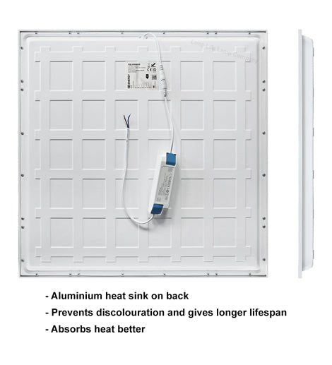 48w Recessed Ceiling LED Panel 3000K Warm White 600 x 600 Back Lit - PanelHut Free Delivery on all orders