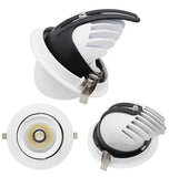 LED Downlight Adjustable Recessed Commercial Lighting 30w High Brightness CDA01-A