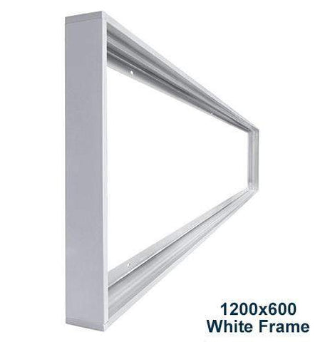 LED Panel Surface Mounting Frame Box Kit For Ceiling Panel 1200 x 600 White Body