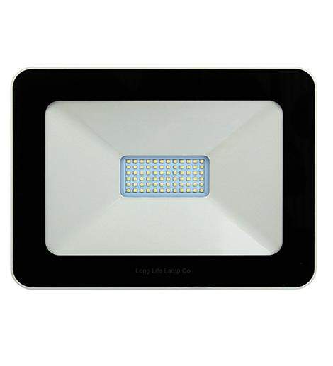 50w Outdoor LED Floodlight White Body IP65 Cool White 6000k SL50W - PanelHut Free Delivery on all orders