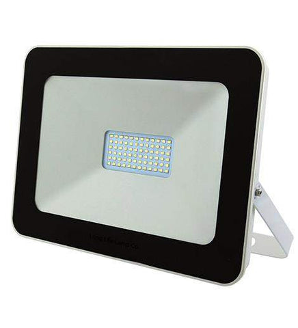 50w Outdoor LED Floodlight White Body IP65 Cool White 6000k SL50W - PanelHut Free Delivery on all orders