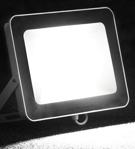 50w Outdoor LED Floodlight White Body IP65 Cool White 6000k SL50W - PanelHut Free Delivery on all orders
