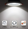 COB 12W Recessed Commercial LED Downlight 6000k PL Metal Halide Replacement CDL12