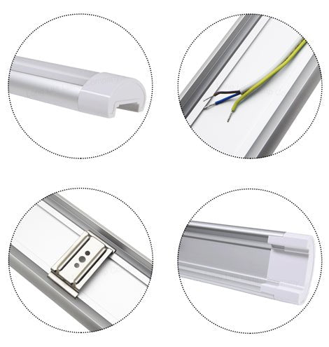 60w 5 feet LED Ceiling Batten Light Ultra Slim Fitting 6000k - PanelHut Free Delivery on all orders