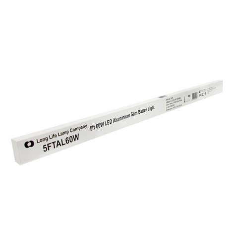 60w 5 feet LED Ceiling Batten Light Ultra Slim Fitting 6000k - PanelHut Free Delivery on all orders