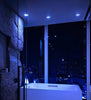 6w Blue LED Recessed Ceiling Panel Round 120mm