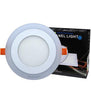 6w Blue Ring Recessed Ceiling LED Round Panel 145mm - PanelHut Free Delivery on all orders