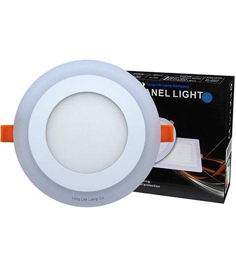 6w Blue Ring Recessed Ceiling LED Round Panel 145mm - PanelHut Free Delivery on all orders