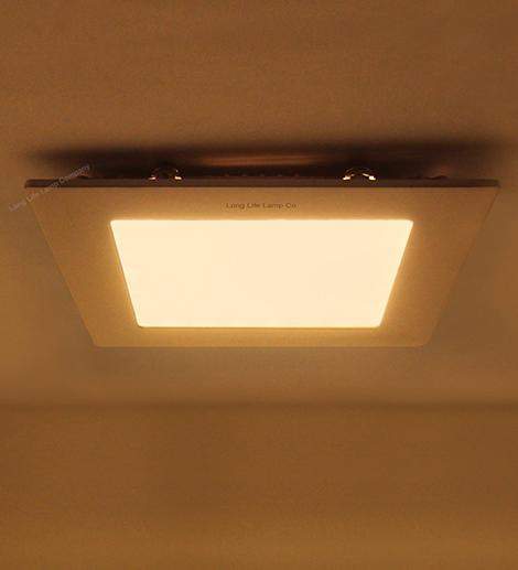 6w Recessed Ceiling LED Square Panel 3000K Warm White 120 x 120 - PanelHut Free Delivery on all orders