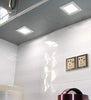 Cool white LED square panel for modern interiors