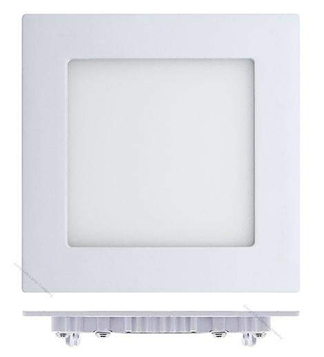 Compact recessed LED panel for office lighting