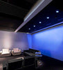 6w Surface Mount Ceiling LED Round Panel Blue 120mm - PanelHut Free Delivery on all orders