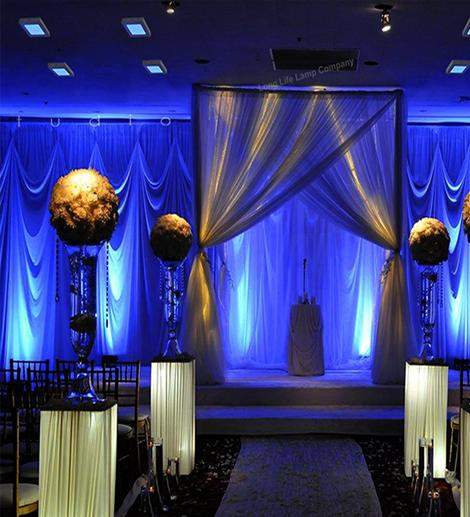 Square 116x116 LED panel for walls or ceilings