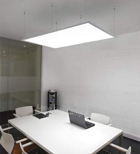 72w Hanging Ceiling Light LED Panel 6500K Cool White 1200 x 600 - PanelHut Free Delivery on all orders