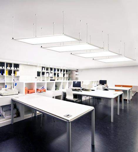 72w Hanging Ceiling Light LED Panel 6500K Cool White 1200 x 600 - PanelHut Free Delivery on all orders