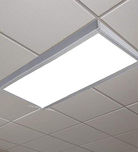 Surface mount LED panel 72W for office ceilings