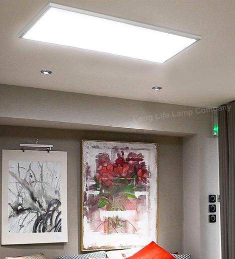Energy-efficient LED surface panel for large rooms