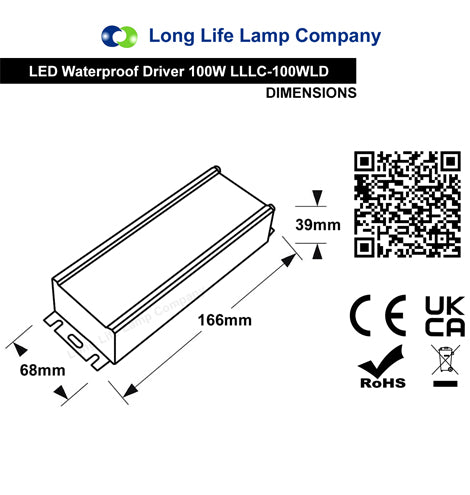 LED Driver 12v Output Low Voltage IP67 Waterproof Transformer LD-OT