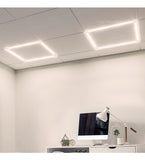 40w LED 600 x 600 Edge Lit Border Recessed Ceiling Light Warm White AP02